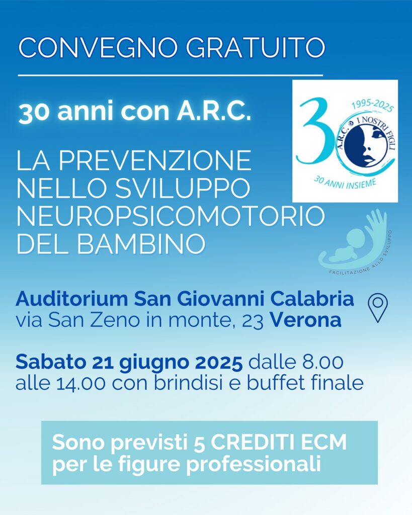 30 anni con A.R.C. · prevenzione nello sviluppo