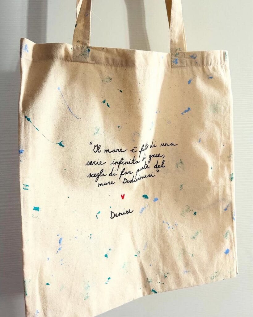 Shopper dipinta a mano