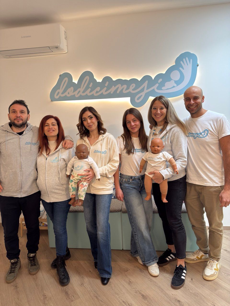 Il team di professionisti dell'Associazione Dodici Mesi